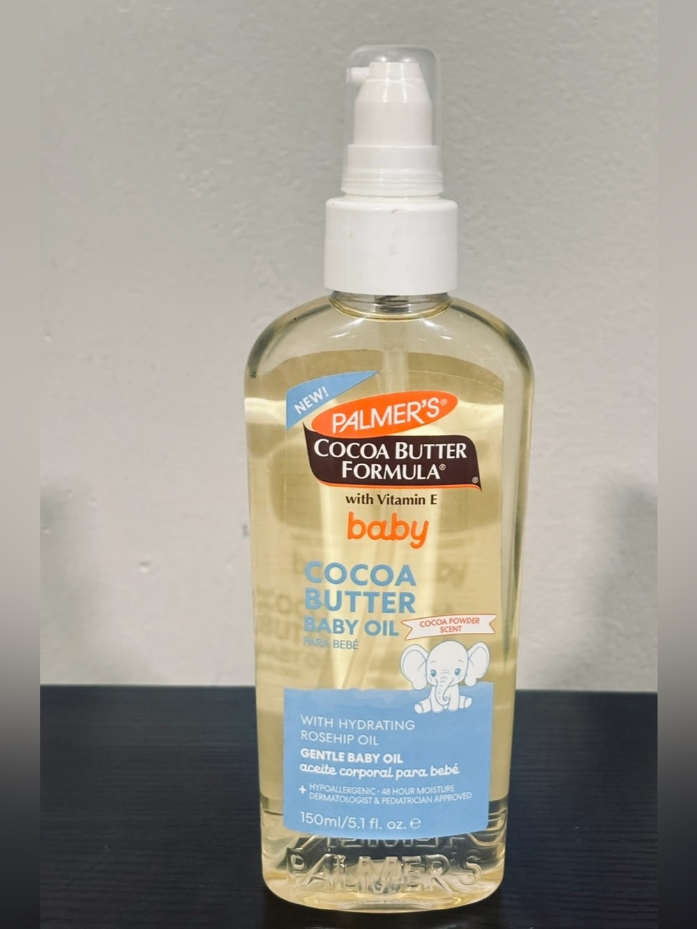 Palmer's Cocoa Butter Baby Oil - Hydrating Clear Baby Oil (Clear)